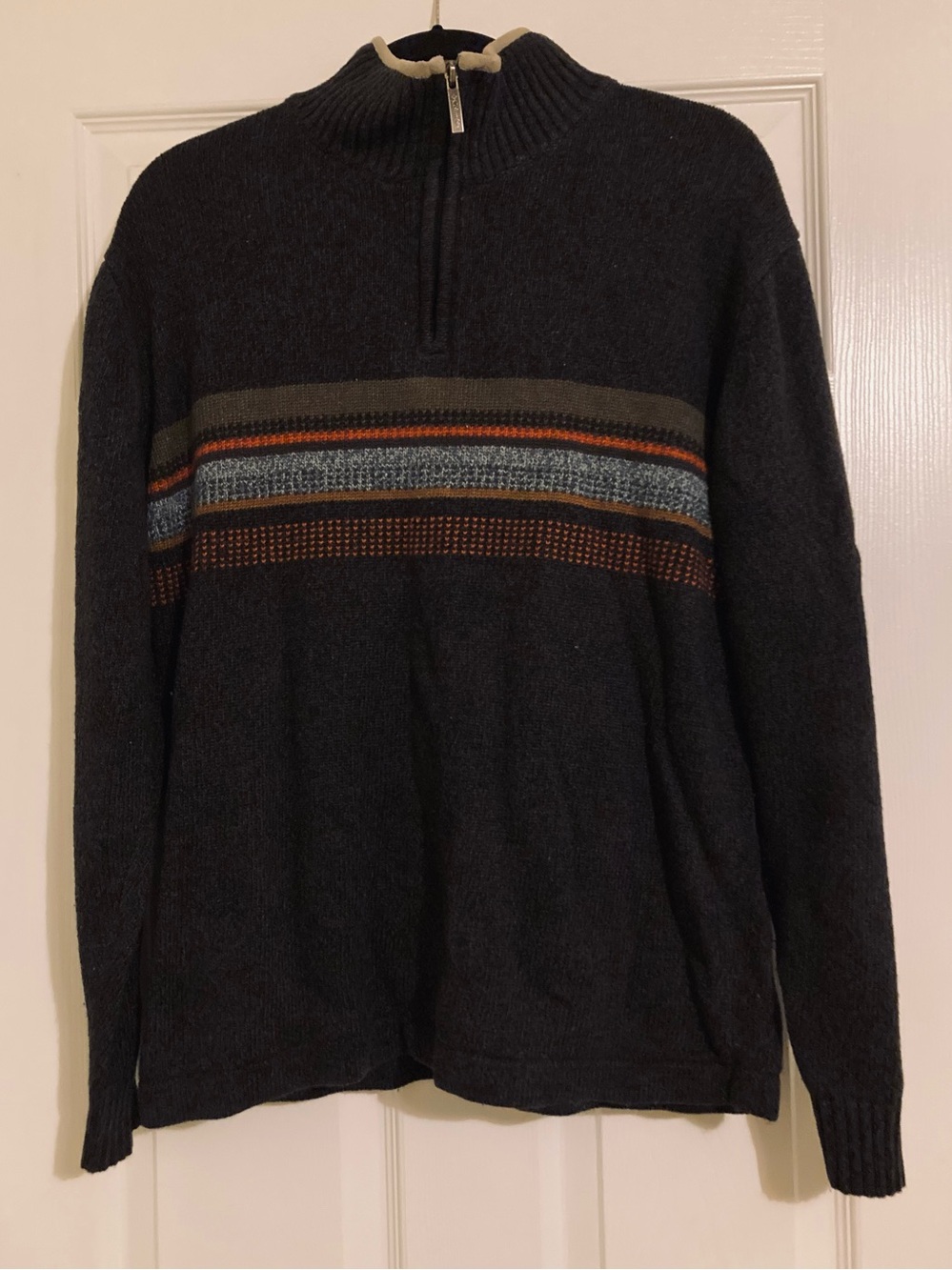 Columbia Wool Blend Quarter Zip Sweater